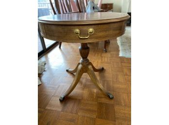 Vintage Round Occasional Table