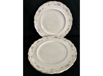 La Franaise Porcelain Plates (8)