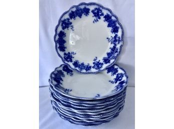 Clarence Flow Blue By Grindley 8' Bowls