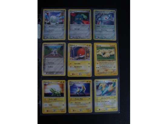 18 Pokemon Cards - Magnemite, Bronzor, Mareep 1995-2000, Pikachu And More
