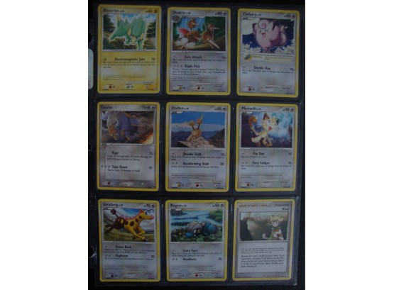 18 Pokemon Cards - Electrike, Dodrio, Farfetch'd, Buneary And More