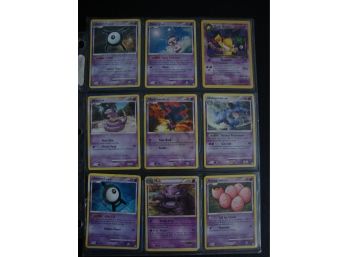18 Pokemon Cards - Unown, Mime Jr., Dark Hypno 1999-2000, Mew 1999-2000, Dusknoir And More