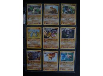 18 Pokemon Cards - Vibrava, Hippopotas, Onix 1999, Diglit 1999 And More