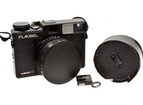 Plaubel Makina 670 Medium Format Rangefinder Camera With Original Instruction Manual And Lenses