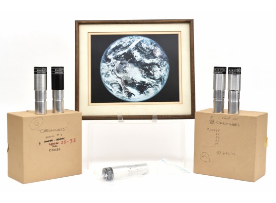 Chrominar Lenses And Authentic Photograph Of The Blue Marble - AN HISTORIC PART OF NASA HISTORY!
