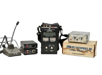 MFJ HF/VHF SWR Analyzer MFJ-259, Ten Tec Model 705 Microphone And More!