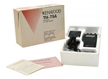 Kenwood FM Dual Bander (Model TH-75A) In Original Box