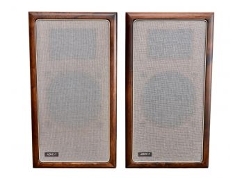 Pair Of Advent Loudspeakers With High Frequency Control
