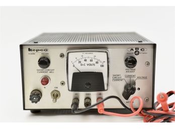 The Kepco ABC100-0.2M Is A 100 Volt / 0.2 Amp / 20 Watt DC Power Supply