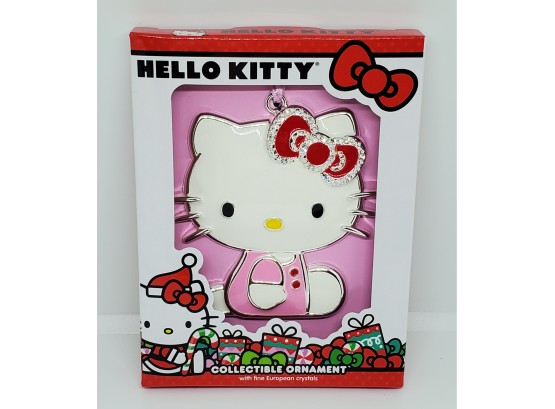 Brand New Hello Kitty 2020 Christmas Ornament Made With Fine European Crystals