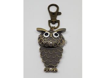 Enameled Owl Keychain Strada Watch