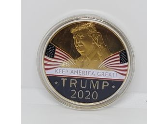 Incredible President Donald Trump Uncirculated Trump 2020 Coin