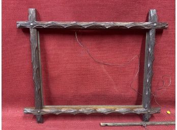 Early Adirondack Picture Frame