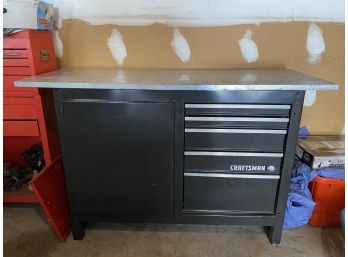 NEW Craftsman Workbench With Storage