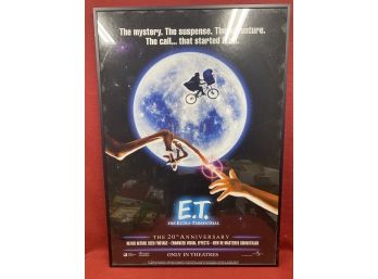 ET Movie Poster Framed