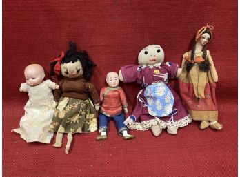 Nice Selection Of Antique Dolls
