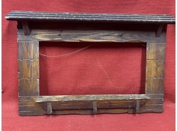 Early Adirondack  Cabin  Picture Frame
