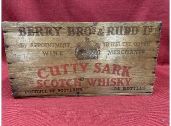 Berrys Bros & Rudd Scotch Whisky Box
