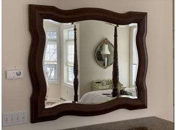 Large Beveled Glass Mirror   -Master Bedroom