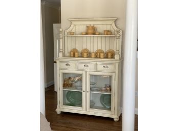 Large White Hutch By Ashley Furniture