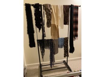 Group Of (15) Scarves  -Upstairs  F-