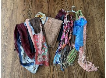 Large Group Of Women's Scarves            -Downstairs MM