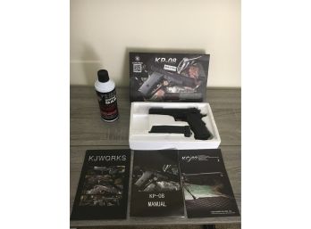 (Not Real Gun)  KJW Full Metal KP08 Tactical Custom Hi-Capa Airsoft GBB Pistol