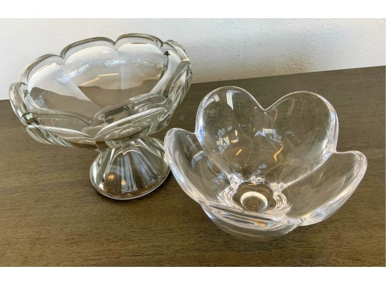 Pair Of Glass Bowls - Orrefors