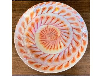 Large Lovely Bowl - Pinks And Oranges