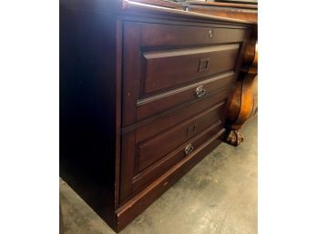2 Drawer Wood Storage Filing Cabinet