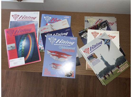 Lot Of 14 Older Kiting Magazines