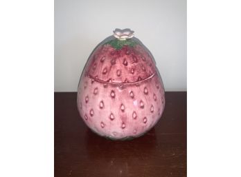 Seymour Mann Strawberry Cookie Jar