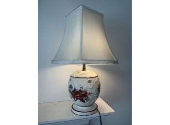 Gorgeous Antique Double Light Lamp Electrified