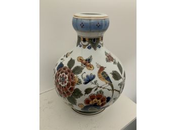 Beautiful Koninklijke Delft Porcelain Antique Vase