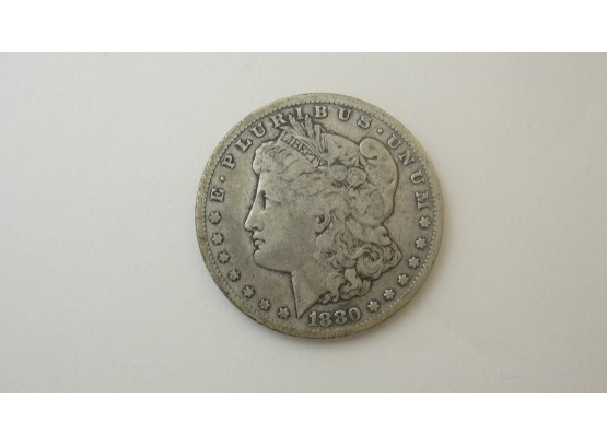 1880 S  Morgan Silver Dollar