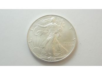 1995 US Silver Eagle 1 Troy Ounce .999 Fine Silver Coin