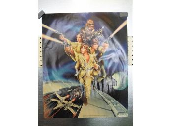 1978 Star Wars Cascade Movie Poster 18 X 24   Lot  2