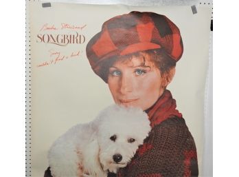 42 X 44 Barbra Streisand Songbird Music Poster