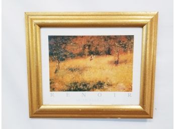 Framed Renoir Le Printemps Edition Jupiter