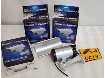 Three New Dummy IR Security Cameras