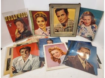 Vintage Hollywood Star & Starlet Promo Photos & Magazine Pages