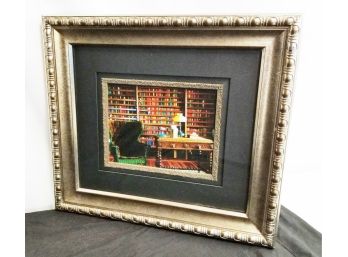 Book Lover's Private Library Collection Framed Art Print
