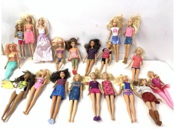 Twenty Mattel Barbie Dolls - 2011-2017