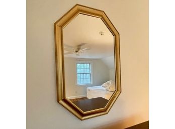 Gilt Octagonal Wall Mirror