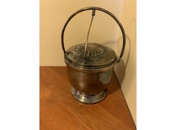 Silverplated Insulated Ice Bucket