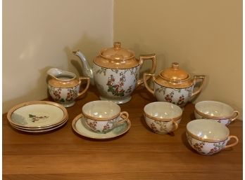 Japanese Tea Set - Lusterware