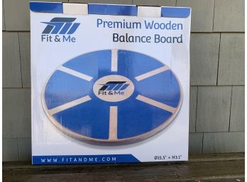 Wooden Balance Board - New And In Box