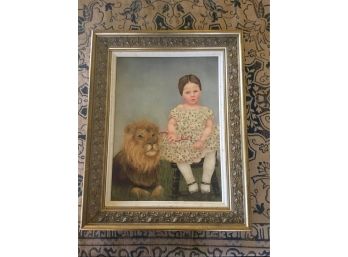Greenwich Workshop Picture - Numbered - 'Serena & Her Lion'