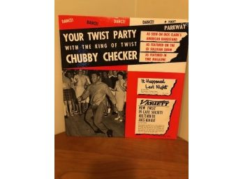 Chubby Checkers 'Your Twist Party' And Other 33 1/3 Vinyl Records