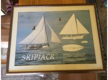 Framed Print 'Skipjack' By HR Harryman